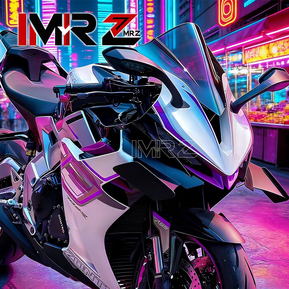 MOKEZHAN ZONTES 703R 703RR 2025〜2026対応 ABSレーシングスポーツスクリーン ダブルバブル付き