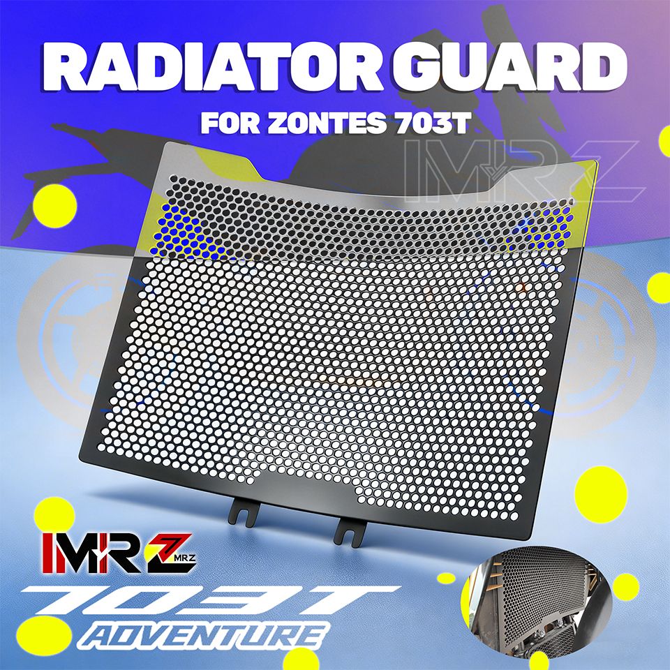MOKEZHAN ZONTES 703R 703RR 703T 2025〜2026対応 CNCラジエーターグリルガードセット グリルプロテクター アルミ製
