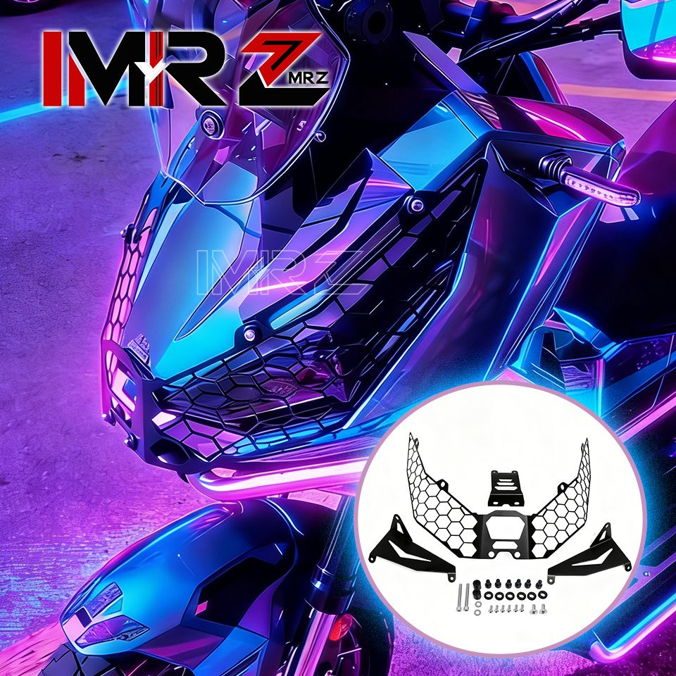 MOKEZHAN ゾンテス ZONTES 368G 2024〜2026対応 ヘッドライトプロテクターガード グリルカバー ステンレス製