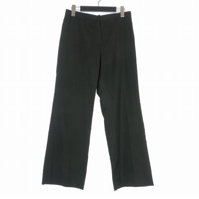 ジルサンダー JIL SANDER ストレートパンツ スラックス 38 ブラック 黒 12,236円