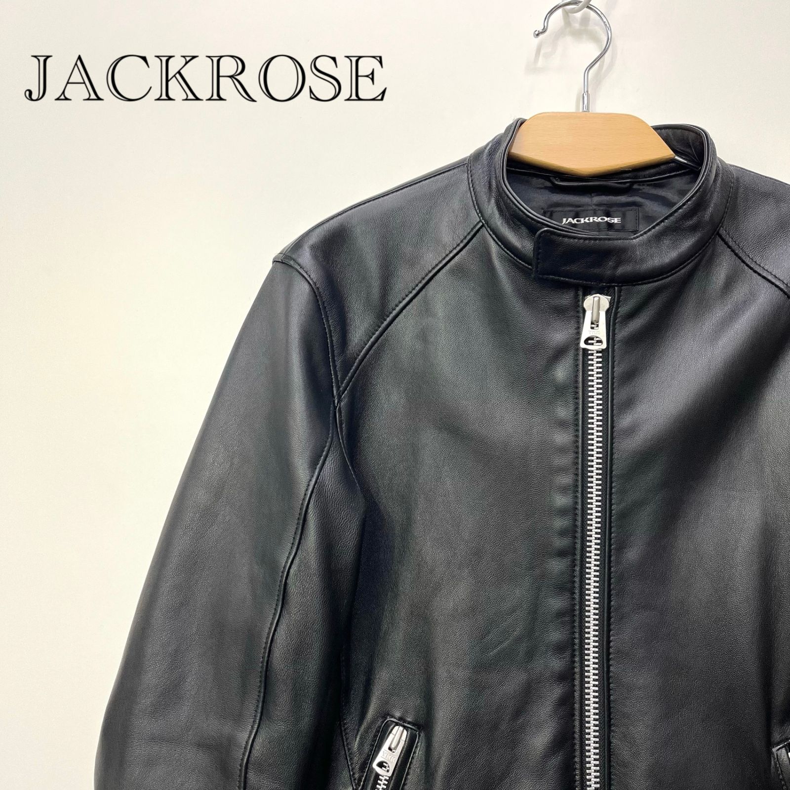 JACKROSE ジャックローズ シングル ライダース ジャケット レザー
