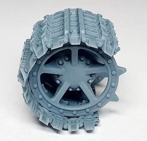 【中古】プラモデル 1/35 独・E-100用履帯＆スプロケット ディティールアップパーツ [PZT35019]