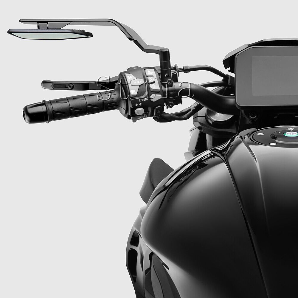 St tia カワサキ Z1100SE Z1100 2025〜2026対応 調整可能回転アルミリアミラー