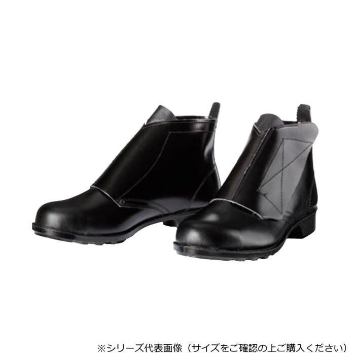 面ファスナーでさっと留まるゲートル付き仕様 ドンケル 安全靴 中編上靴 マジック式 鋼製先芯ゴム底 27cm 653