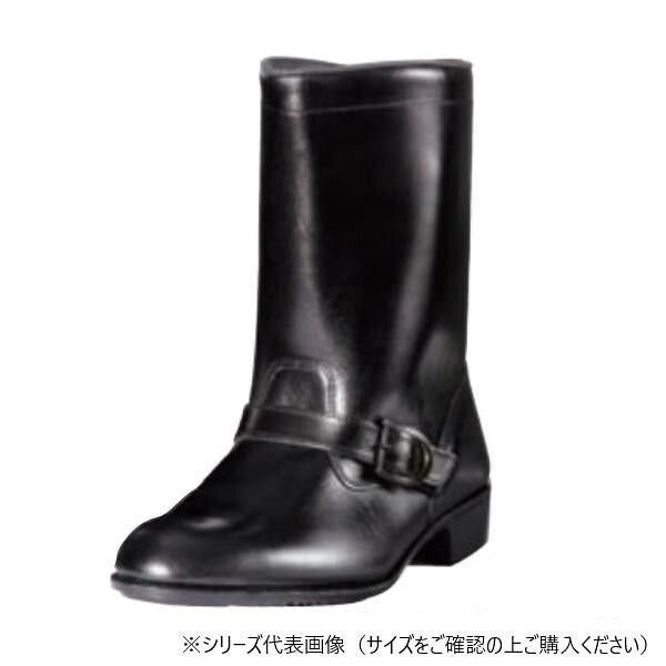 V式製法で仕上げた丈夫な作業半長靴 ドンケル 作業靴 半長靴 バンド付き 27.5cm 306バンド