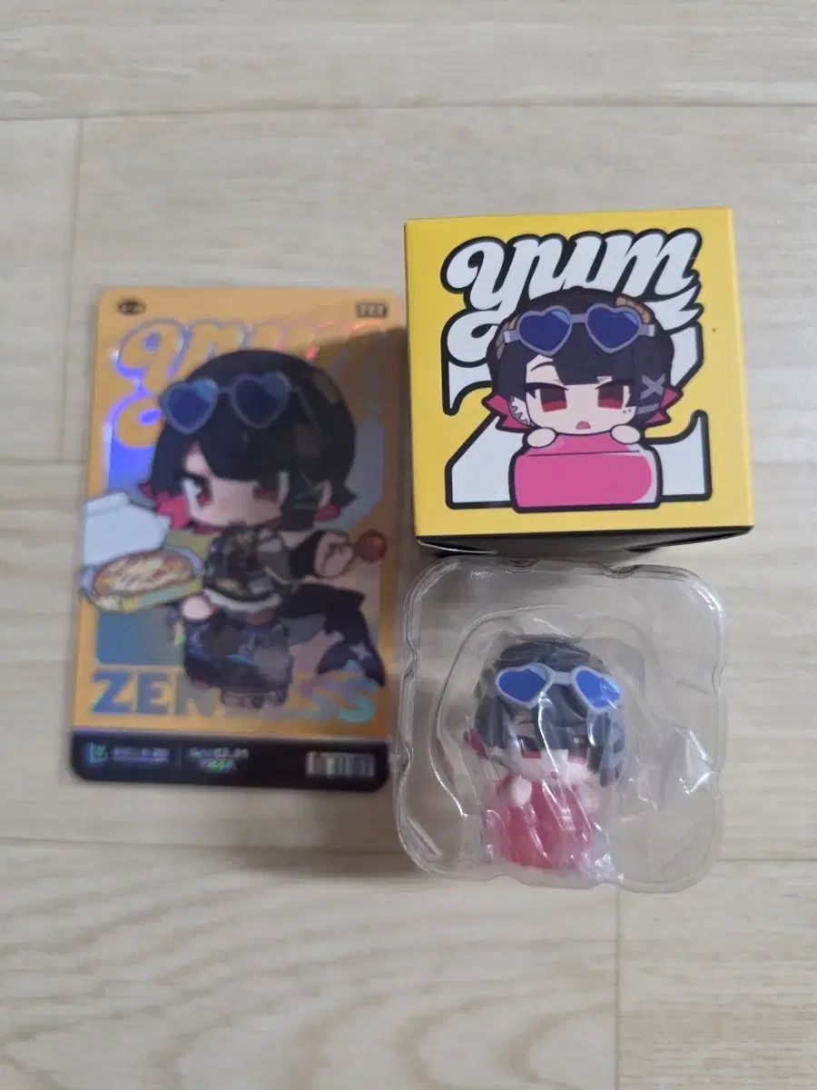 젠레스존제로(XERO) BANOLIM(パンオリム) ピザ コラボ L(エル)レン キーキャップ+カード セット