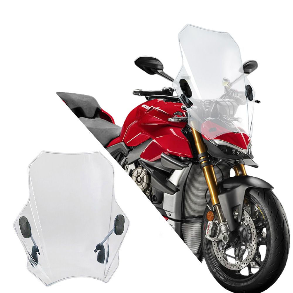 SUMALIGU ドゥカティ ストリートファイターV4 2020〜2023対応 調整可能フロントガラス ウインドディフレクター 22・25・28mm 10,792円