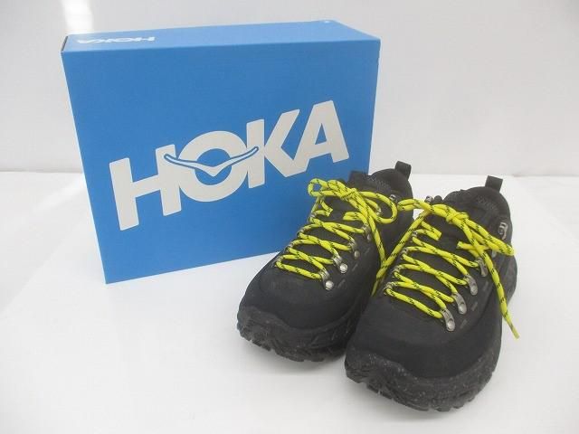 美品 ホカ オネオネ hokaoneone u tor summit 1147952/bblc トーサミット 23.5cm ブラック 黒 レディース