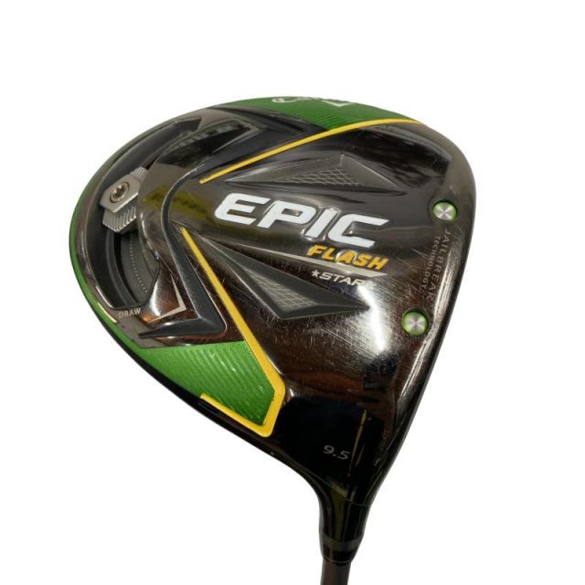【中古】 キャロウェイ EPIC FLASH STAR 9.5° ドライバー DR Speeder EVOLUTION for CW(ドライバー) (フレックスS) メンズ 男性用 右利き 右用 Cランク ゴルフクラブ