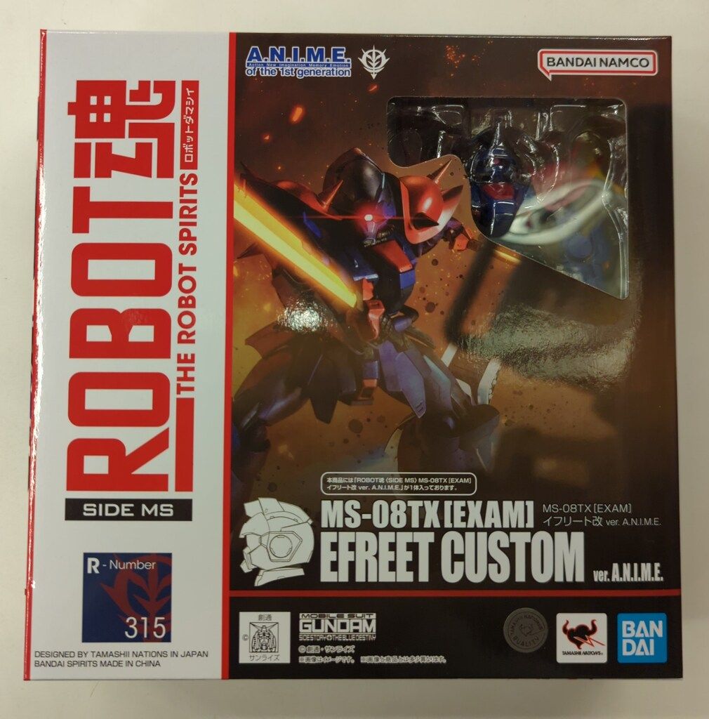 BANDAI SPIRITS ROBOT魂u003cSIDE MSu003e 機動戦士ガンダム外伝 THE BLUE DESTINY MS-08TX[EXAM] イフリート改 ver. A.N.I.M.E. 315