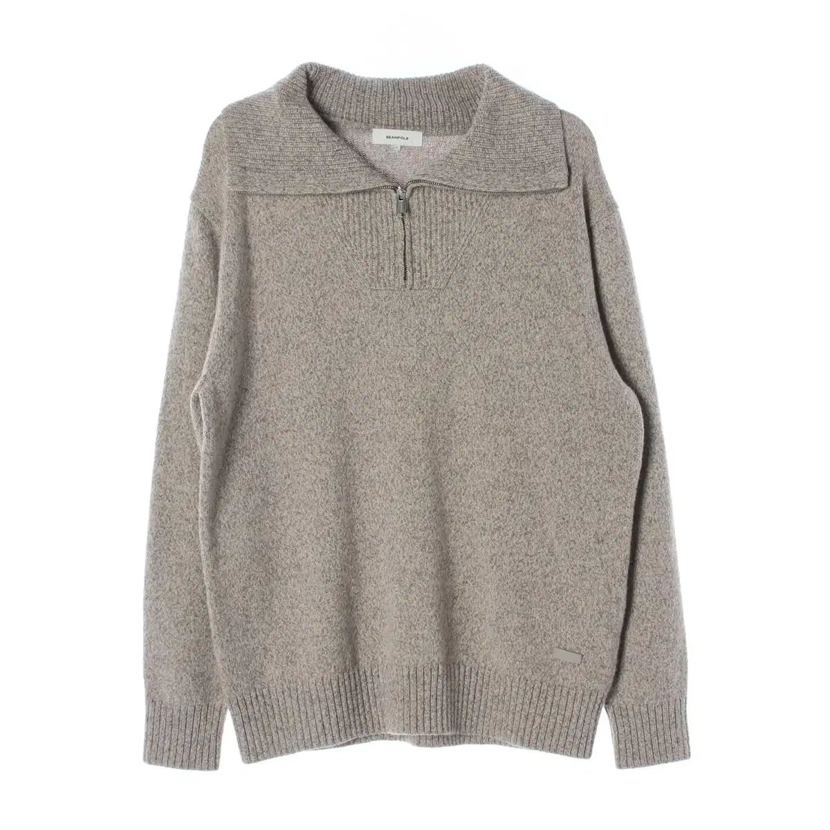 BEAN POLE ビーンポール 22FW ハーフジップアップ ウール レギュラーフィット ニット セーター