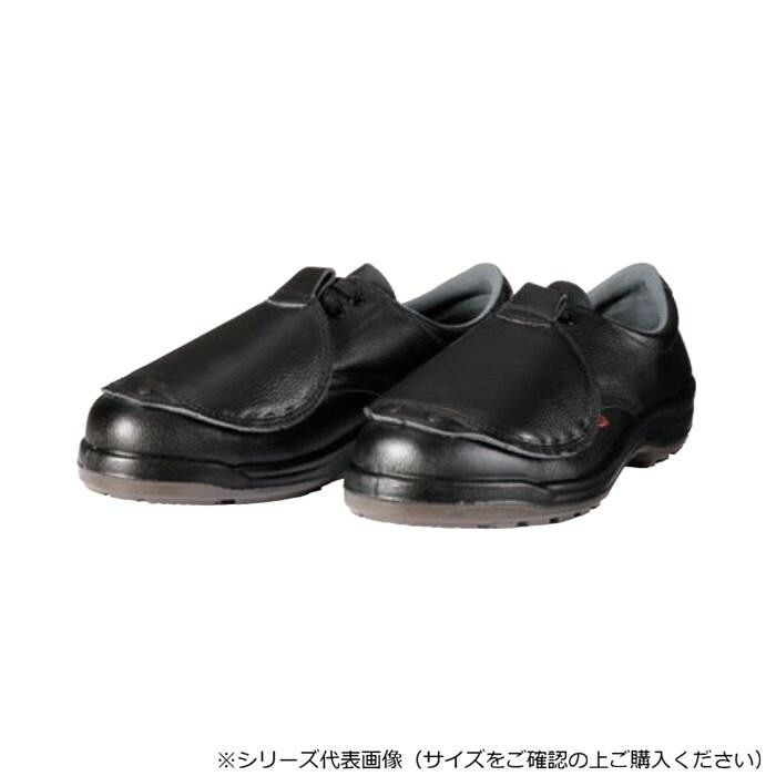 落下物の多い現場に向く甲プロテクタ付き ドンケル ダイナスティPU2 樹脂先芯ウレタン2層底 短靴 ひも 甲プロ付き 27.5cm D7001N甲プロ