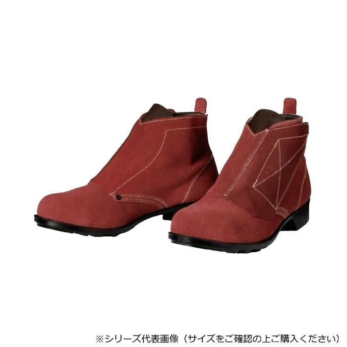 マジック式だから手袋のままでも扱いやすい ドンケル 溶接作業用安全靴 鋼製先芯ゴム底 中編上靴 マジック 赤 26.5cm T-3 9,915円