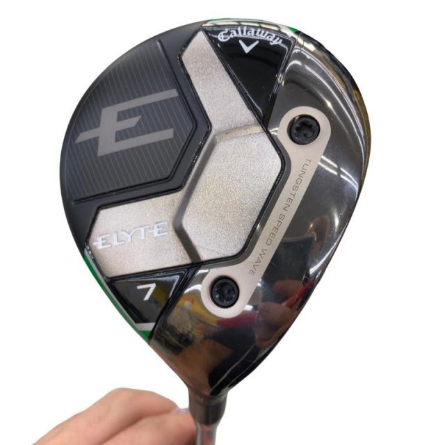 【中古】 キャロウェイ ELYTE 7W フェアウェイウッド FW VENTUS GREEN 50 for CW(ELYTE FW) (フレックスSR) メンズ 男性用 右利き 右用 Cランク ゴルフクラブ