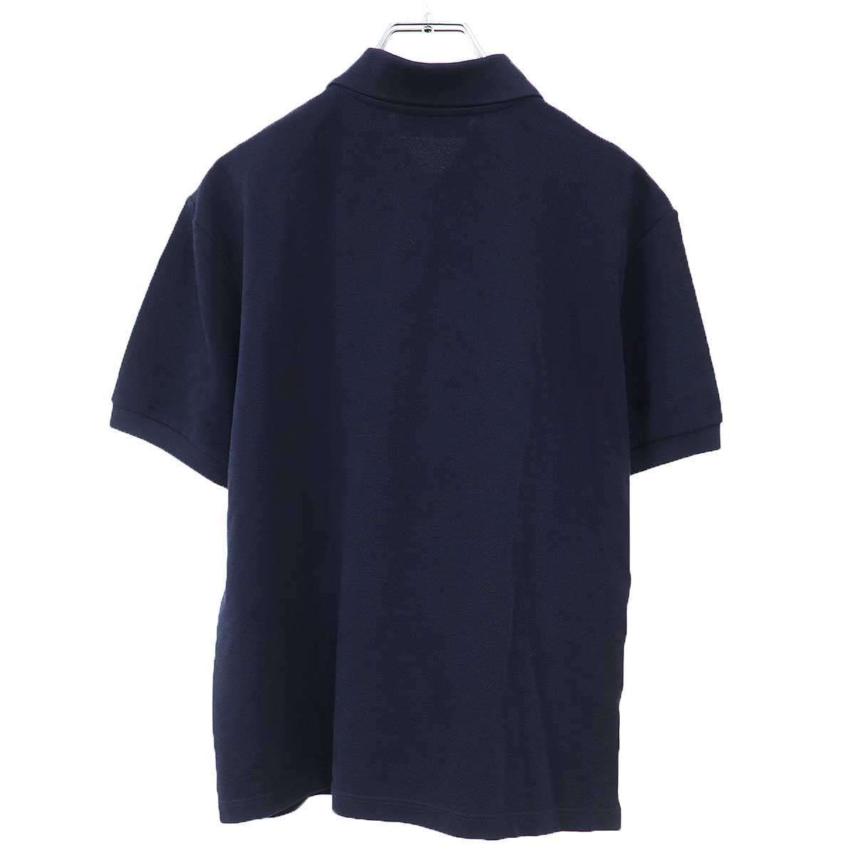 miu miu ミュウミュウ 25SS コットンピケ ポロシャツ MJN535 ネイビー