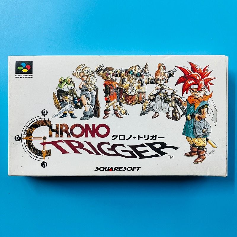 【美品】【箱・取説・チラシあり】スーパーファミコン クロノ・トリガー SQUARESOFT スクウェアソフト スーファミ SFC ②