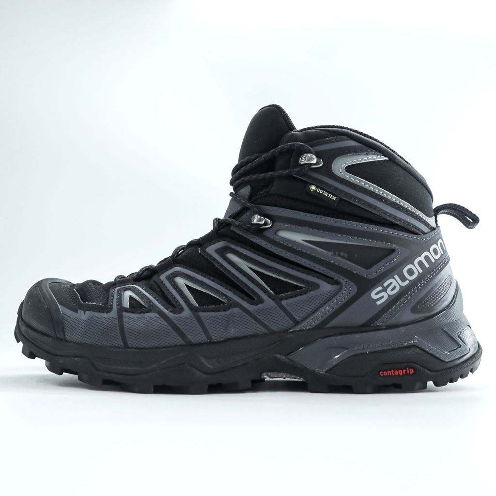 SALOMON X ULTRA 3 MID GORE-TEX トレッキングシューズ ハイキングブーツ 26cm ブラック 防水 ゴアテックス Orthlite 398674 13,783円