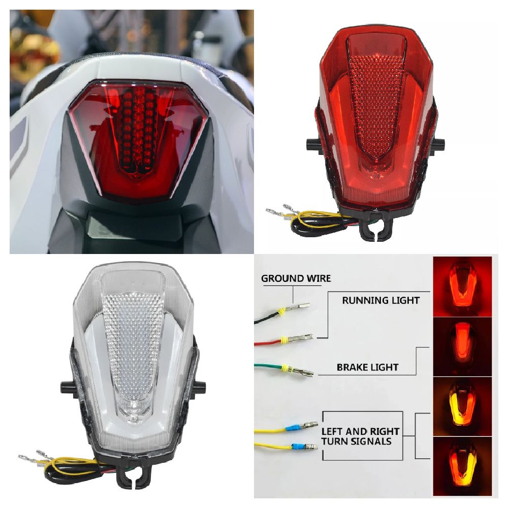 スズキ GSX-R1000 GSXR1000R ABS 2017〜2024対応 統合テールライト リアブレーキライト ウインカー一体型 LED