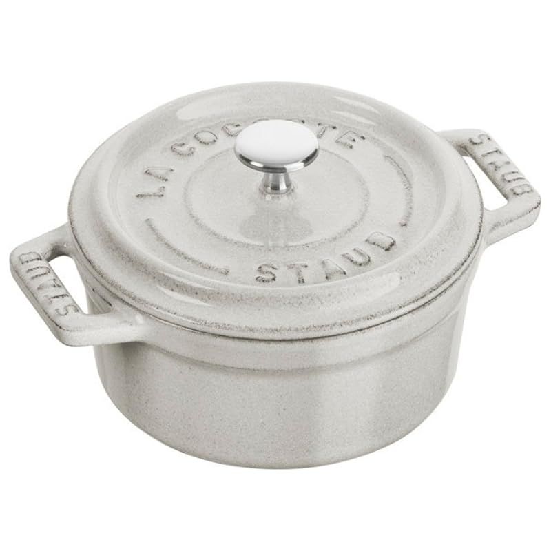 staub ストウブ ピコ ココット ラウンド 10cm カンパーニュ 鋳物ホーロー 両手鍋 無水調理 フランス製 40501-408
