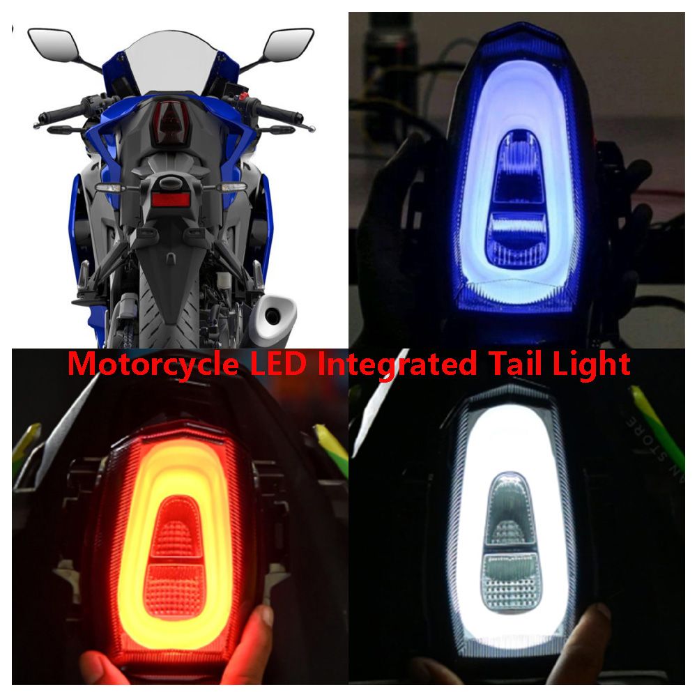 ヤマハ YZF-R3 YZF-R25 YZFR3 2025対応 LEDテールライト リアブレーキ&ウインカー一体型