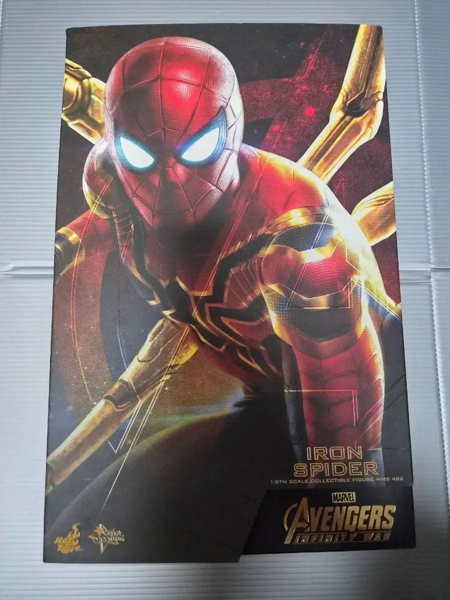 ホットトイズ アクスタ アイアンマン スパイダーマン フィギュア