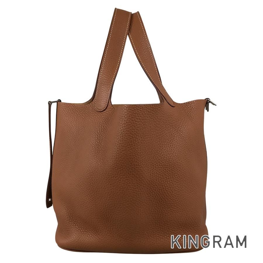 エルメス HERMES ピコタンロック MM 22 トリヨンクレマンス ハンドバッグ sh【中古】