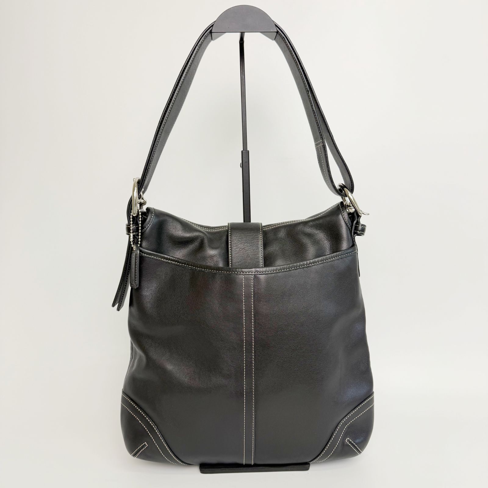 中古】COACH コーチ ソーホー レザー バックル ホーボー 9401 