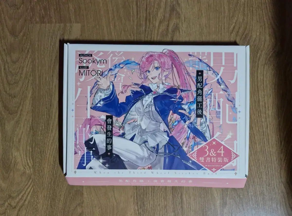 サブ男主人公がストライキしたら起きること 台湾版 3 4巻 限定モデル
