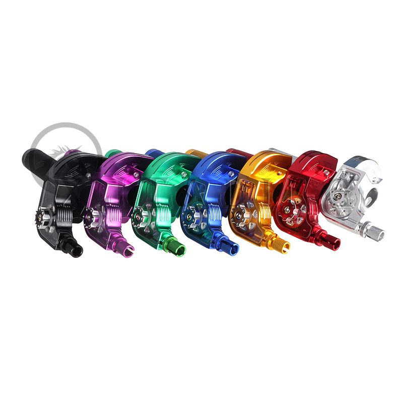 汎用CNCアルミ調整式スロットルツイストグリップ ピットバイク モトクロス ATV クワッド バギー対応 M10×1.5 22mm