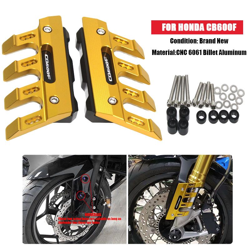ホンダ CB600F ホーネット600対応 フロントフォークプロテクター マッドガード バンパースライダー アルミ製