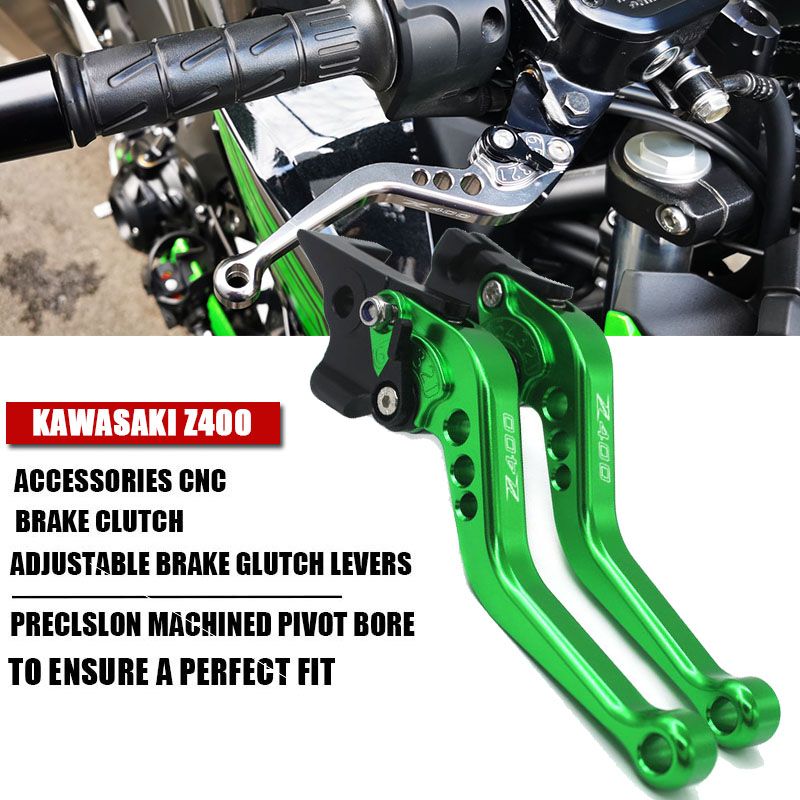 カワサキ Ninja400 Z400 2018〜2022対応 ショートブレーキクラッチレバー ステンレス製 10,686円