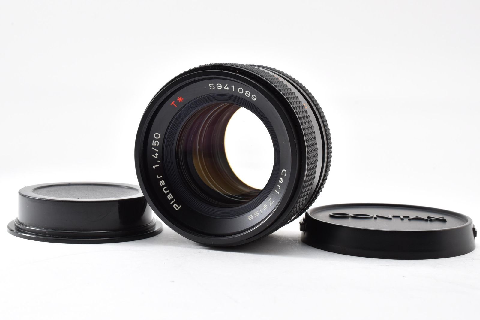 ★極上品★ コンタックス カールツァイス CONTAX Carl Zeiss Planar 50mm F1.4 T* AEJ【銘玉プラナー】 #0920A