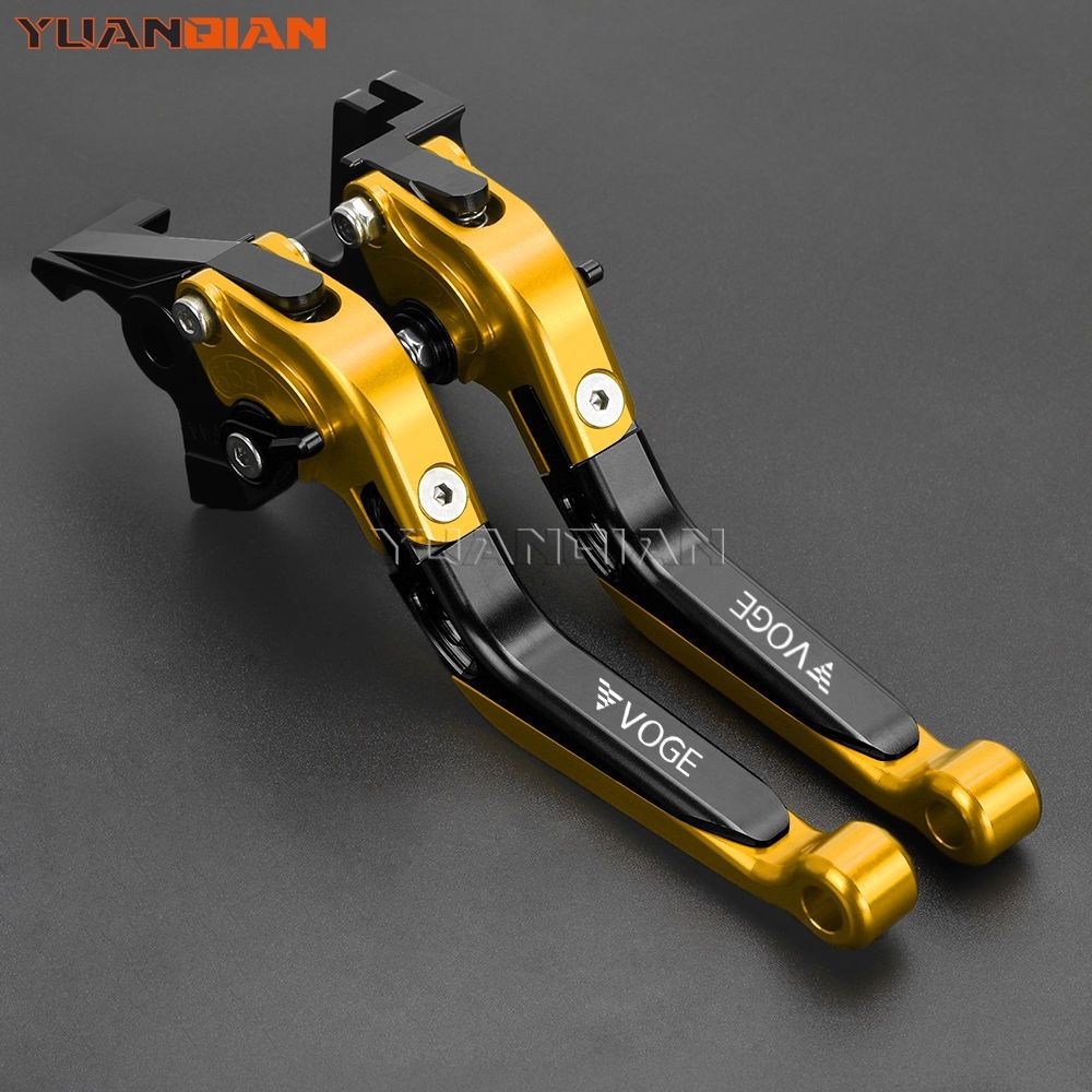 YUANQIAN VOGE バリコ DS900X 2024〜2026対応 調整式ブレーキクラッチレバー ハンドルグリップセット CNCアルミ製