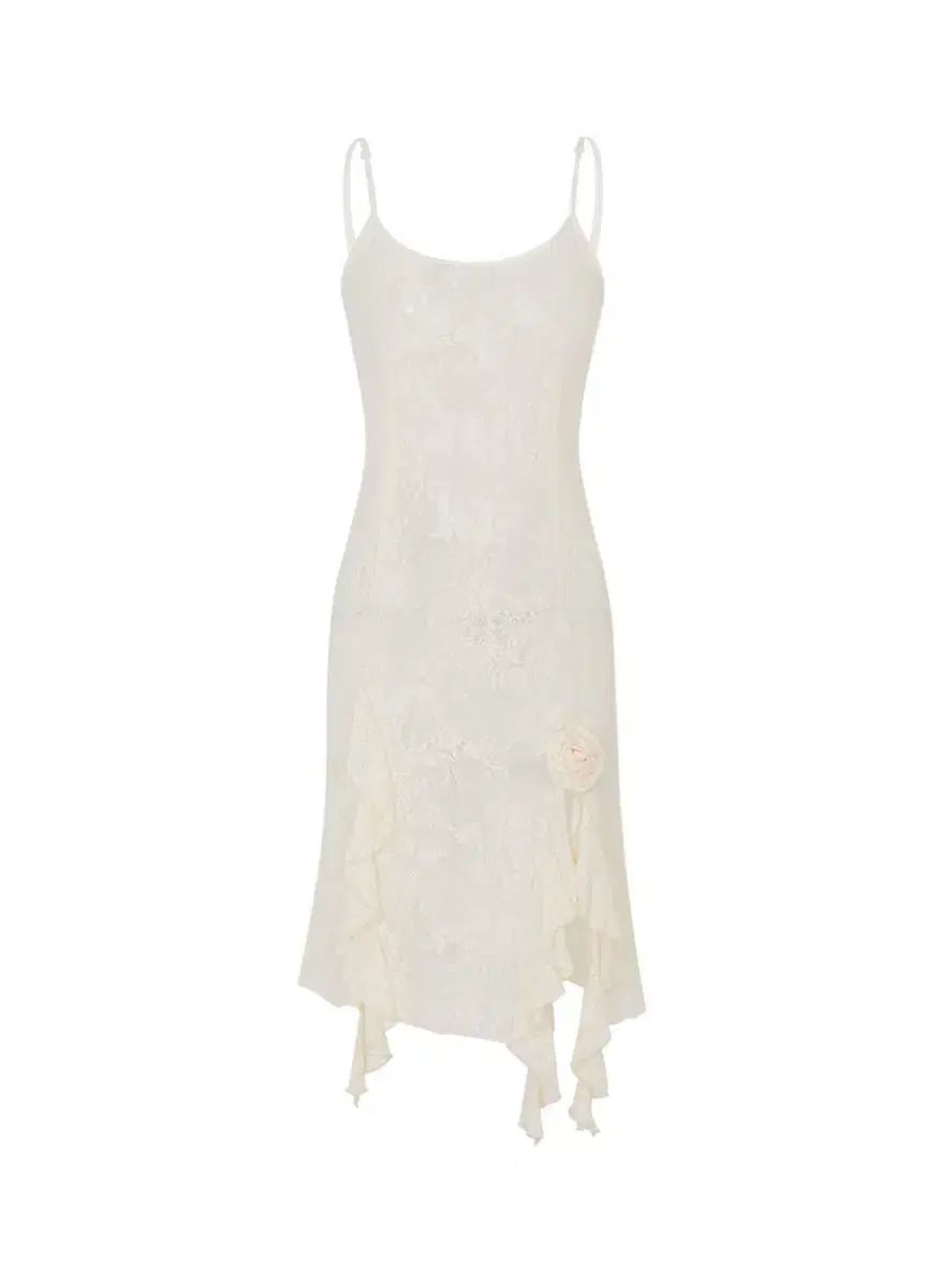 ルルソウル Antique See Through Dress (Cream) S サイズ