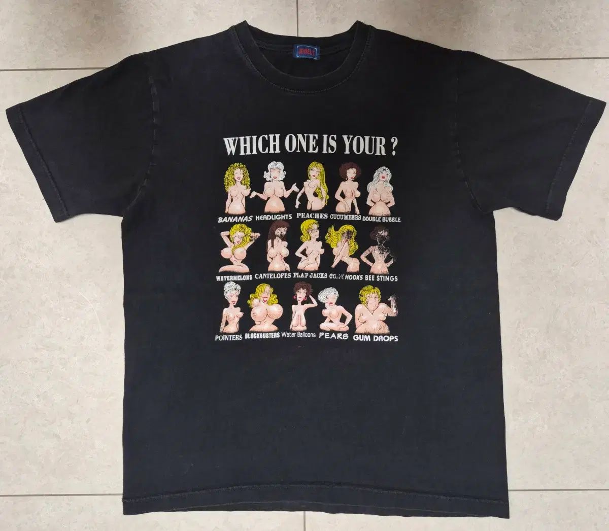 90年代ヴィンテージ ノベルティグラフィックTシャツ