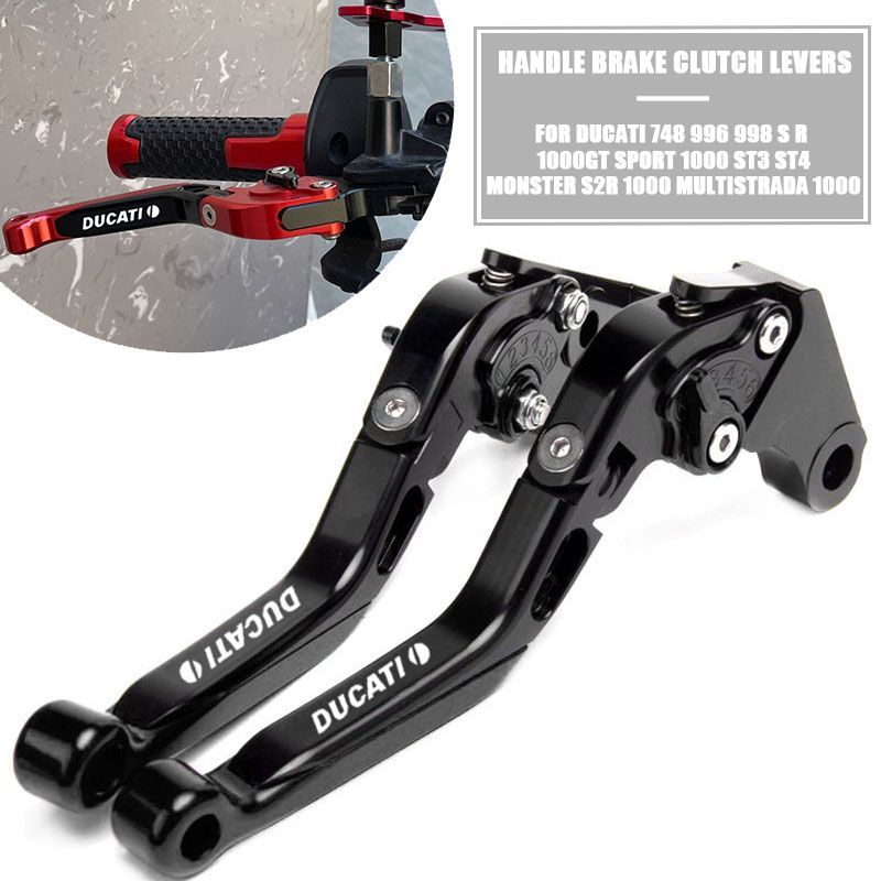 ドゥカティ 848/EVO 999 899 959 パニガーレ 1098 1198 1199 1299 V4 DIAVEL XDiavel MULTISTRADA1200対応 ブレーキクラッチレバー アルミ製
