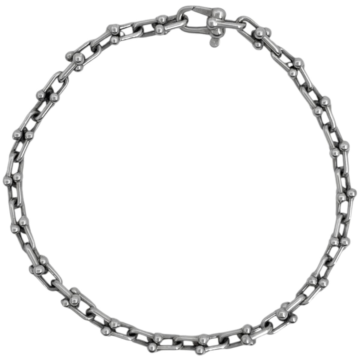 ティファニー TIFFANY&Co. マイクロ リンク ブレスレット ミディアム シルバー925 シルバー 【中古】 86,900円