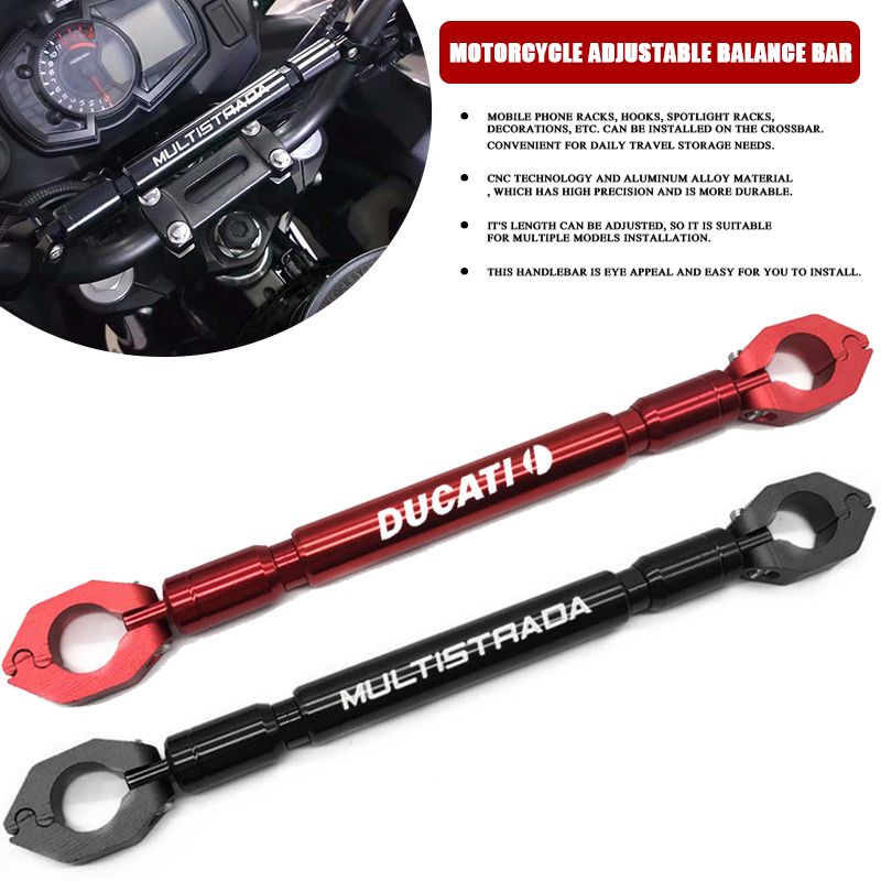 DUCATI マルチストラーダ950 MTS950S 1200 1200S 1100S 1260S対応 バランスバー クロスバー ハンドルバーエンド