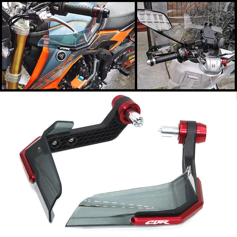 汎用バイク防風ハンドガードシールド ホンダCBR対応 アルミ製