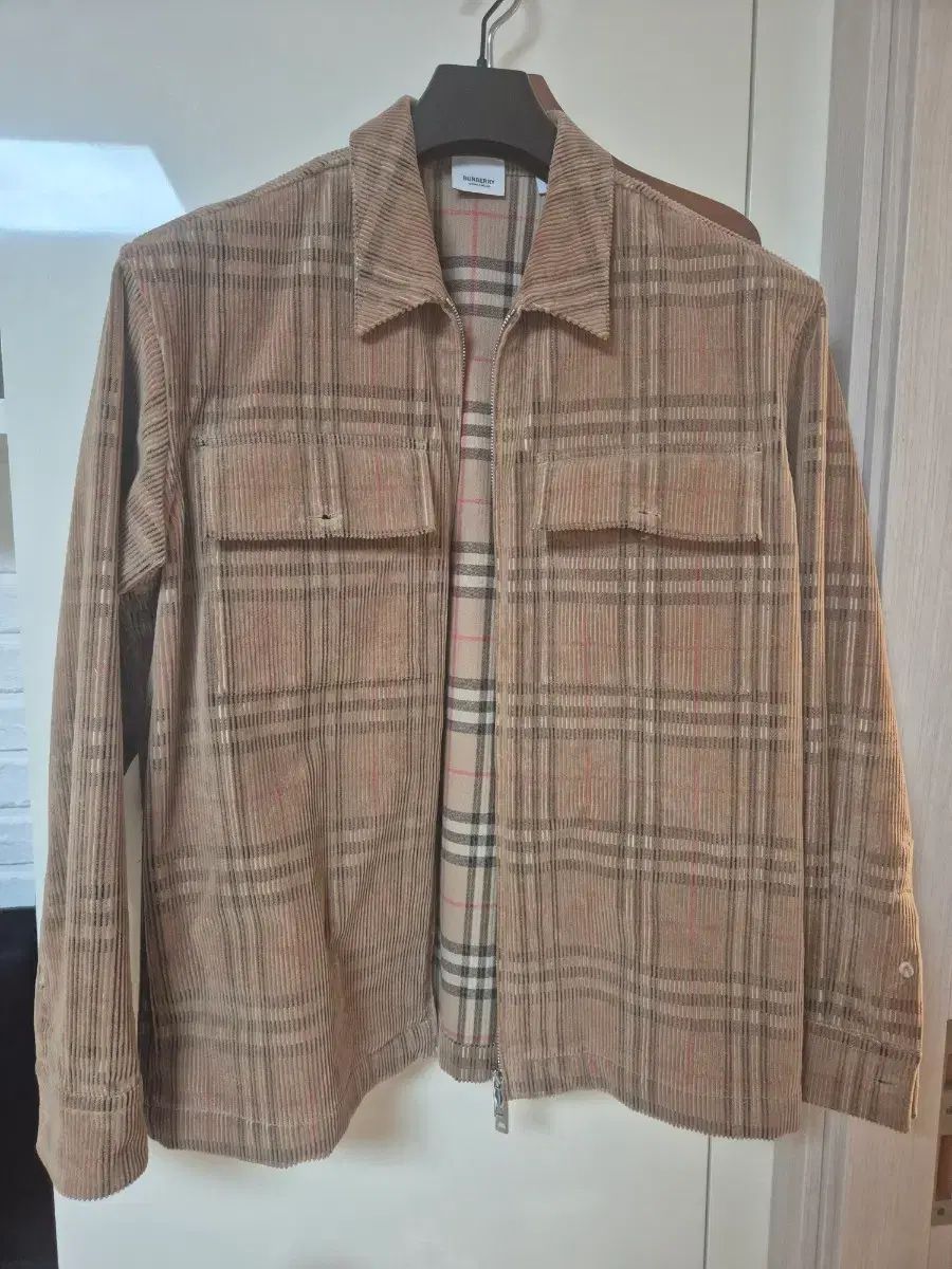 (正規品) バーバリー チェック コートロイ ジャケット