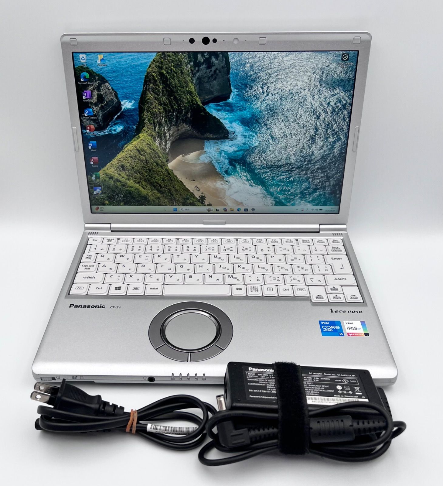 B541// Panasonic Let's note CF-SV1 i5 11世代 / 16GB / SSD256GB / Windows 11 Pro / Office 2024付き 25,550円