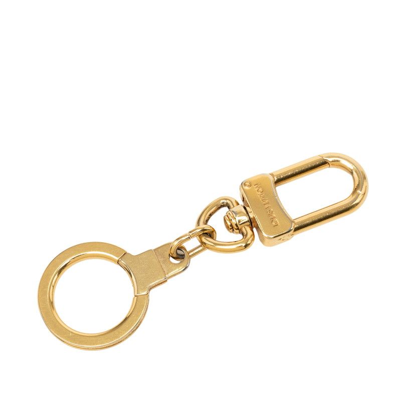ルイ ヴィトン アノクレ キーリング キーホルダー チャーム M62694 ゴールド メッキ レディース LOUIS VUITTON【1-0282129】