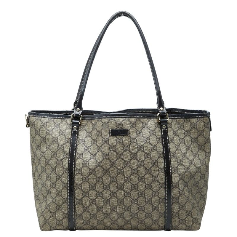 グッチ GGスプリーム トートバッグ ショルダーバッグ 197953 ベージュ ブラウン PVC レザー レディース GUCCI【1-0281511】 27,216円