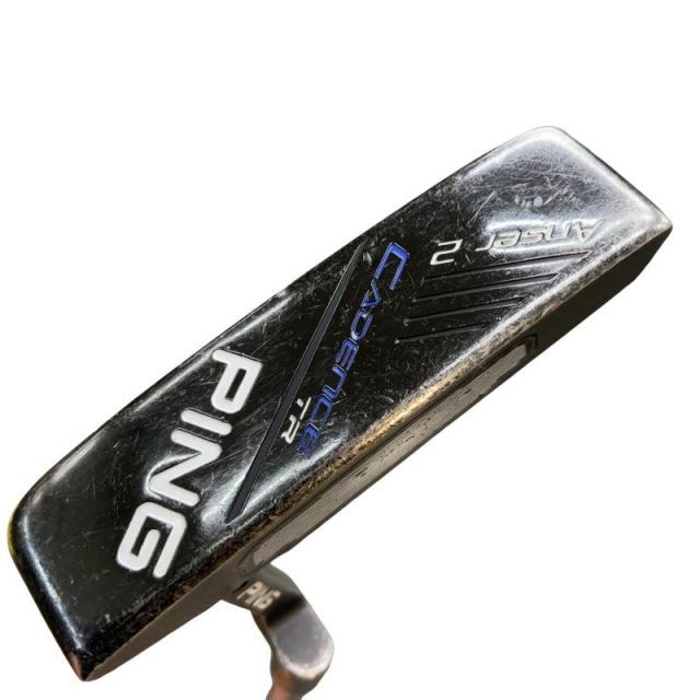 【中古】 ピン CADENCE TR Anser 2(青) 34インチ パター PT スチール (フレックスその他) メンズ 男性用 右利き 右用 Cランク ゴルフクラブ