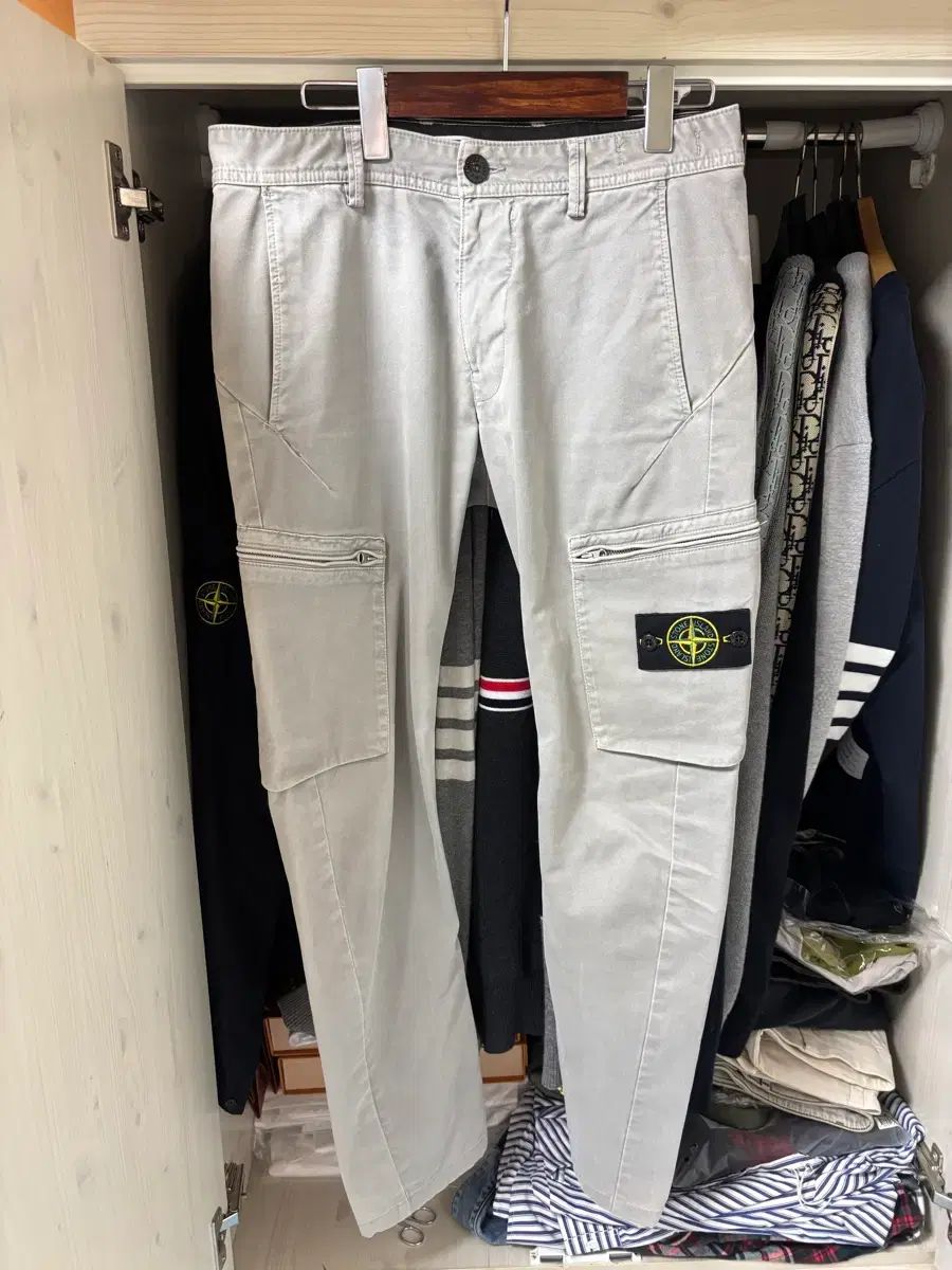 正規品 STONE ISLAND ストーンアイランド カーゴ パンツ グレー 30