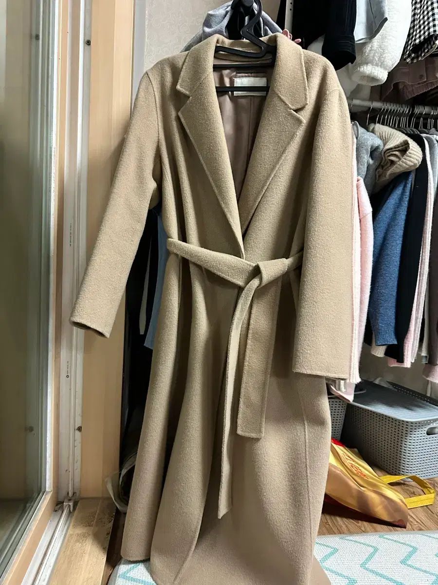 ハンドメイド ロング 韓国製 コート