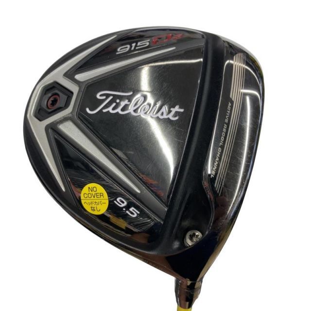 【中古】 タイトリスト 915 D2 9.5° ドライバー DR 純正特注シャフト (フレックスS) メンズ 男性用 右利き 右用 Cランク ゴルフクラブ