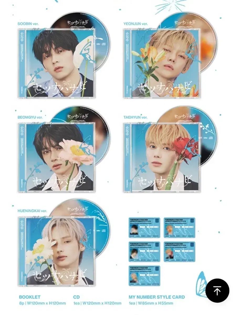 TOMORROW X TOGETHER(TXT) せつなHANABI 個人版 アルバム セット 7,034円