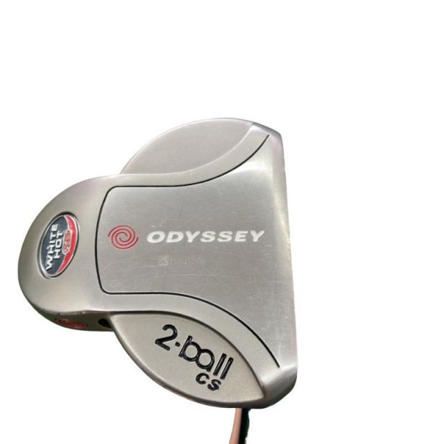 【中古】 オデッセイ WHITE HOT XG 2・ball CENTER SHAFT 34インチ パター PT スチール (フレックスその他) メンズ 男性用 右利き 右用 Dランク ゴルフクラブ