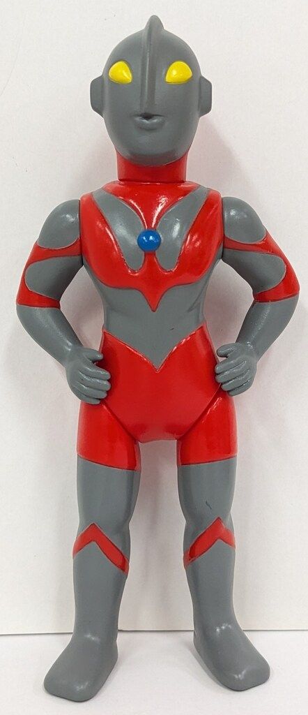 ブルマァク ブルマァクの怪獣シリーズ Sウルトラマン 当時風 赤色成型 グレー塗装